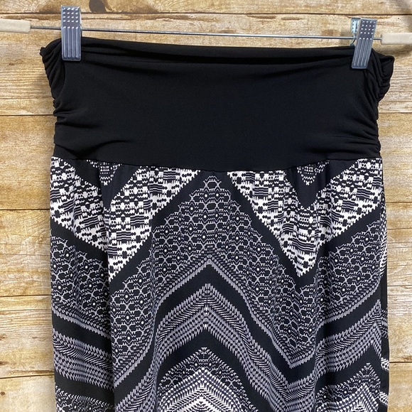 Vintage AB Studio chevron print maxi skirt size medium - Picture 2 of 10
